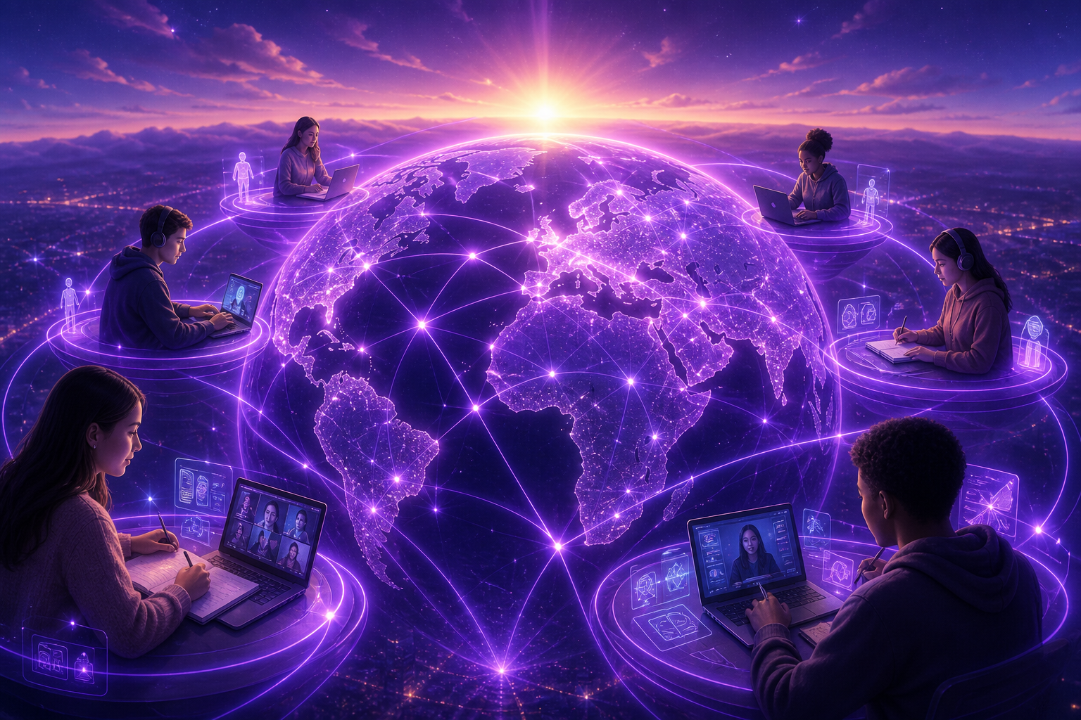 Vizyonumuz — global online eğitim ekosistemi