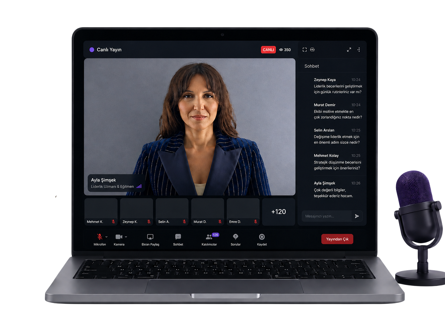 Canlı webinar ve online eğitim